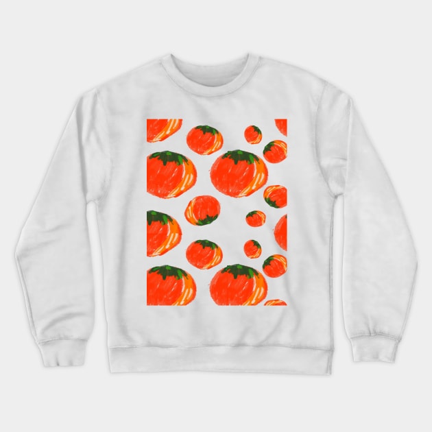 Tomato Crewneck Sweatshirt by Xtenza